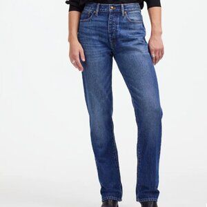 NWT Madewell x Alexa Chung High Rise Straight Jean